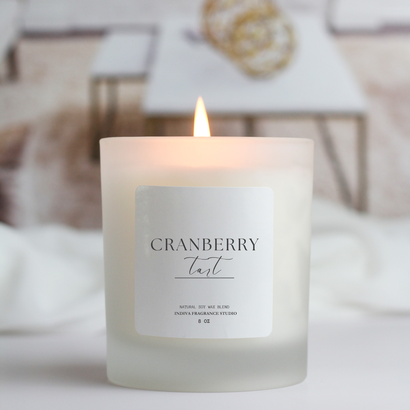 Cranberry Tart Classic Candle