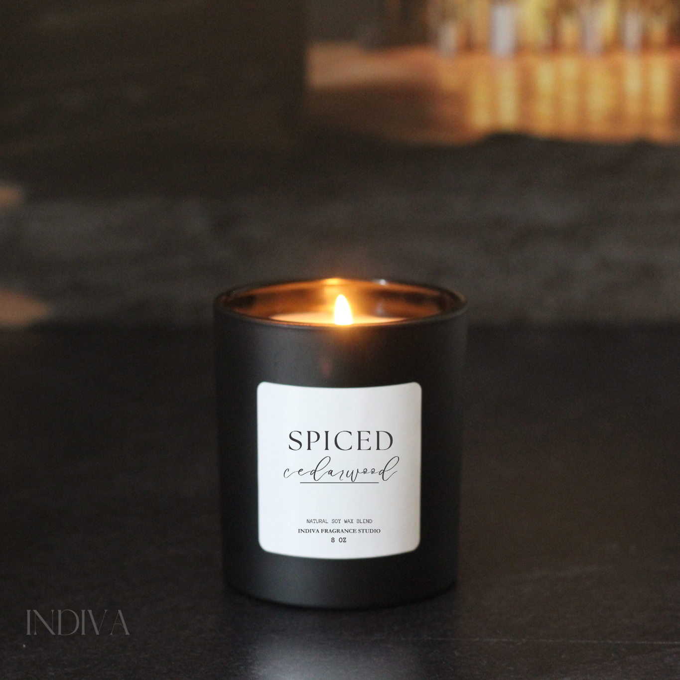 Spiced Cedarwood Classic Candle