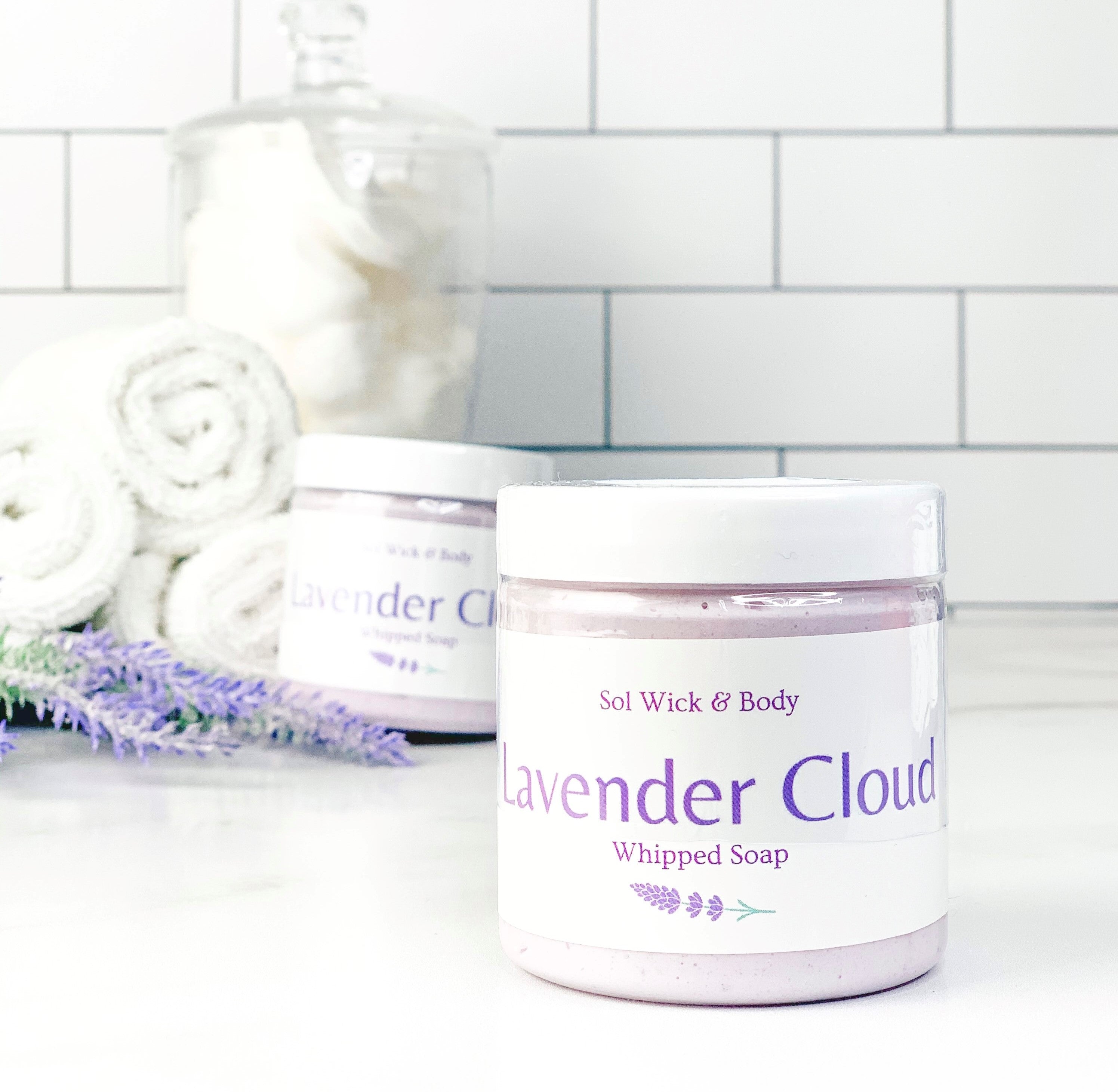 Lavender Cloud Whipped Soap